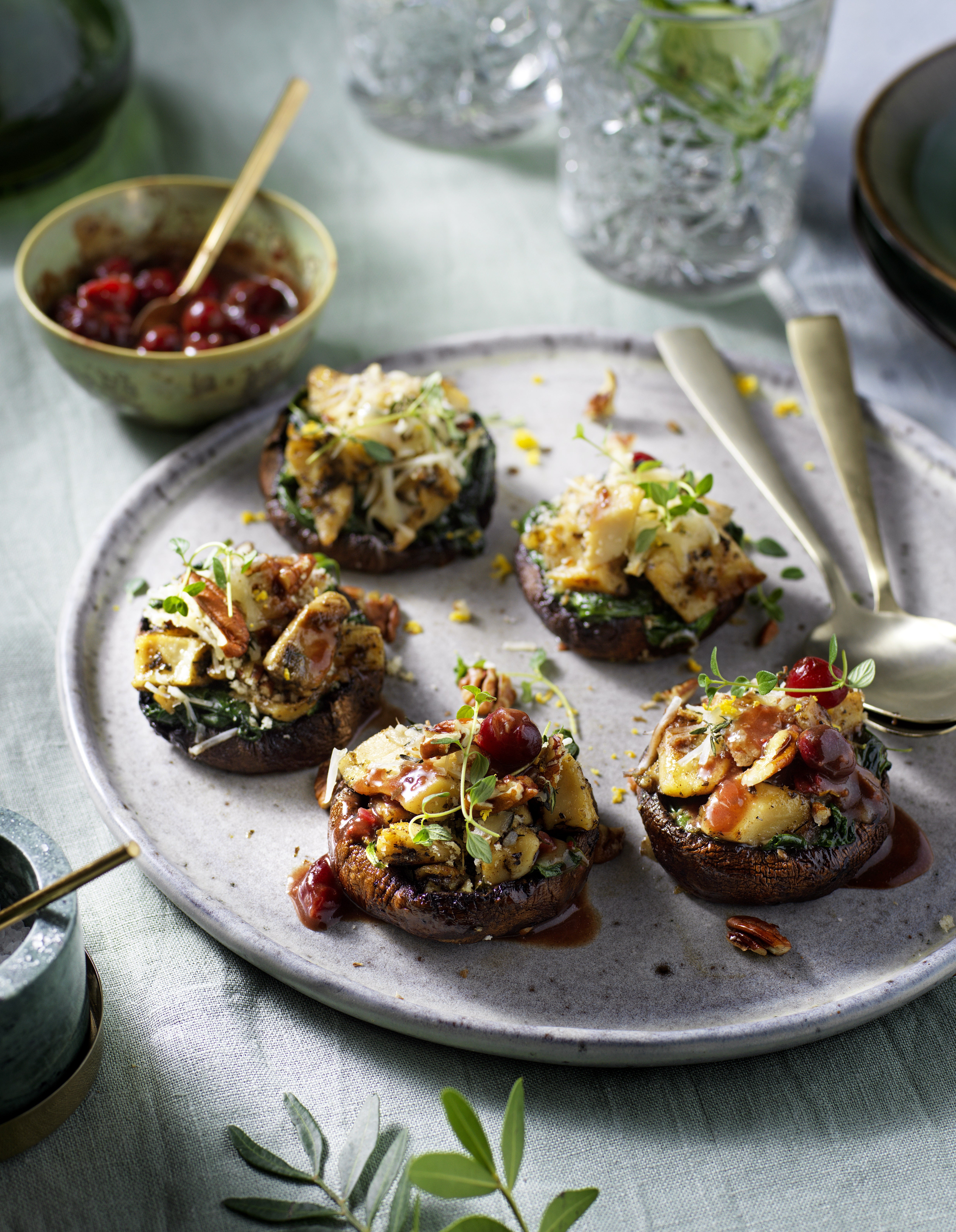 Stuffed Portobello Mushrooms