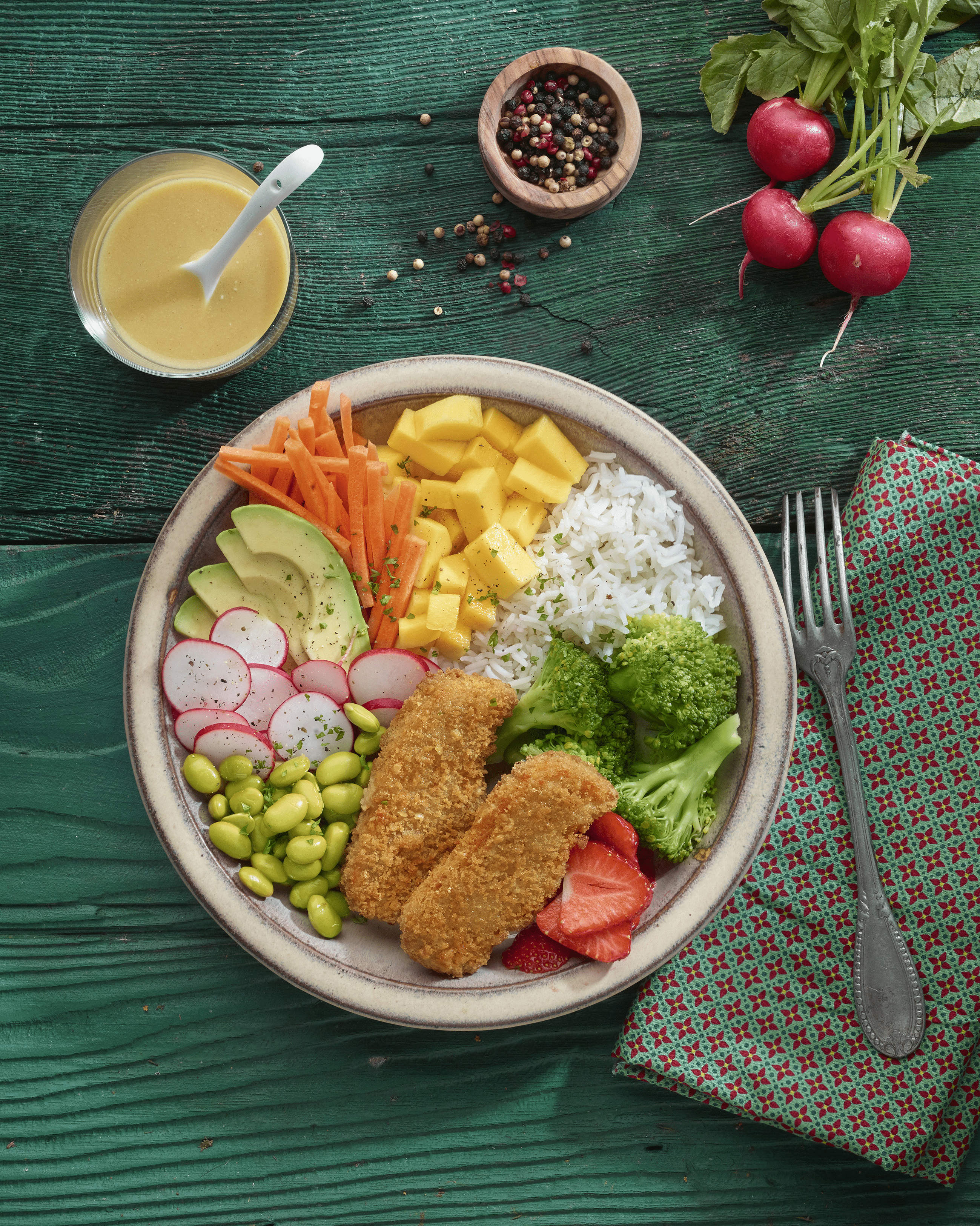 Chicken Tender Rice Bowl