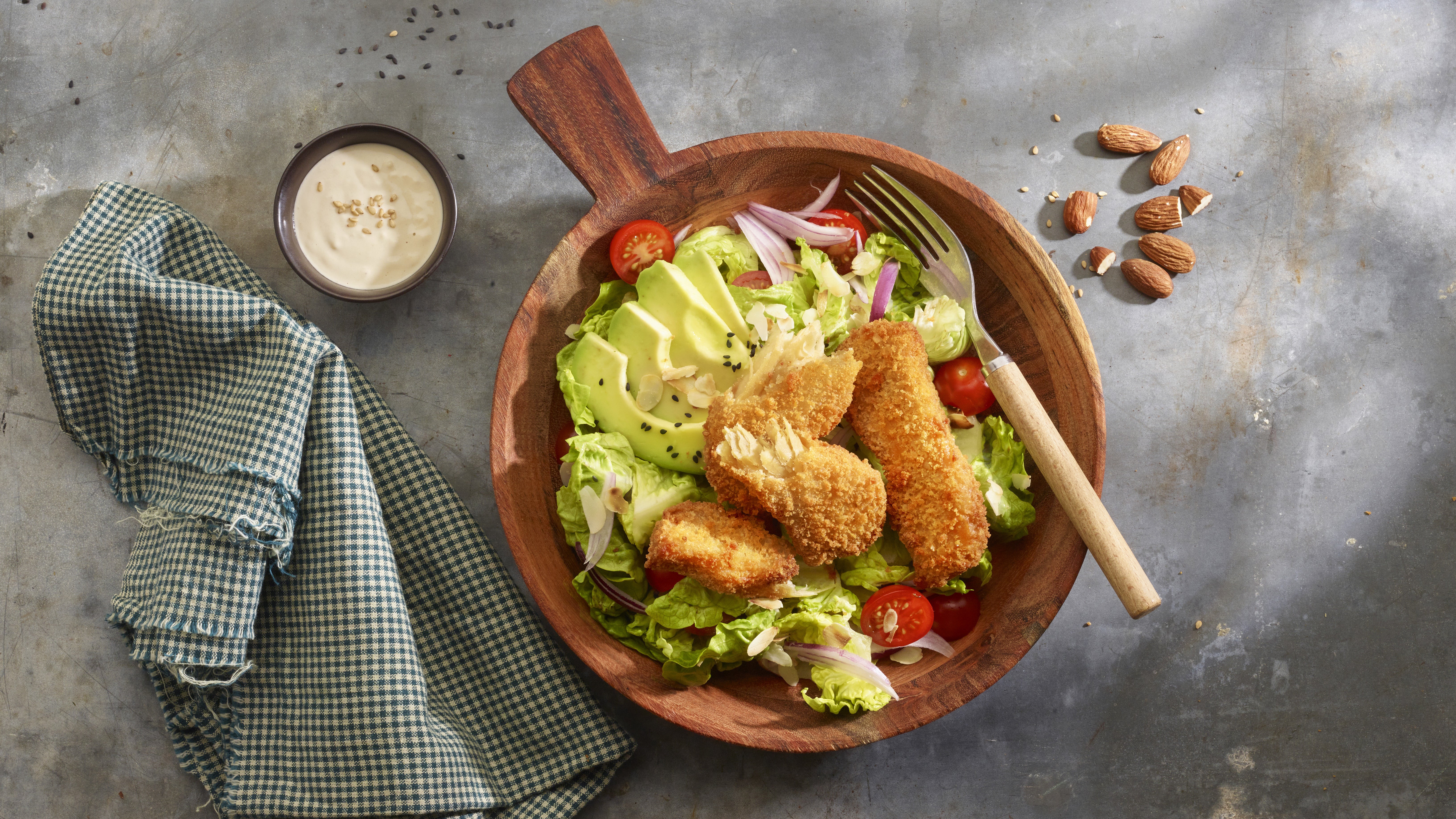 Garden Gourmet Tenders salad Garden Gourmet Tenders salad