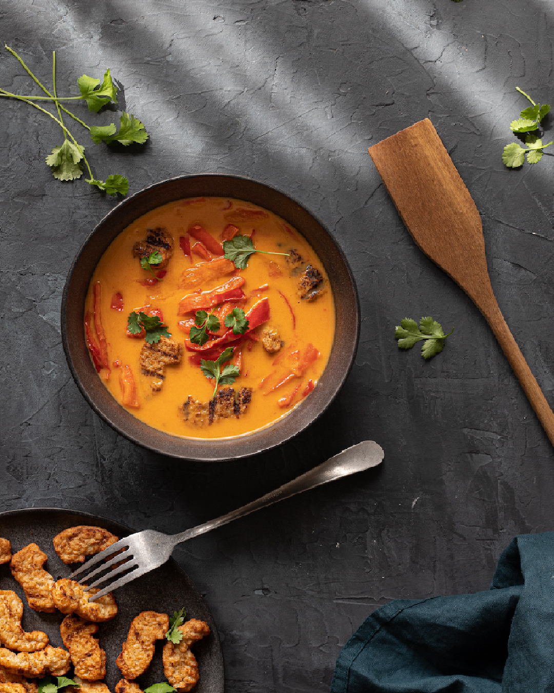 Recette de soupe ramen au curry rouge