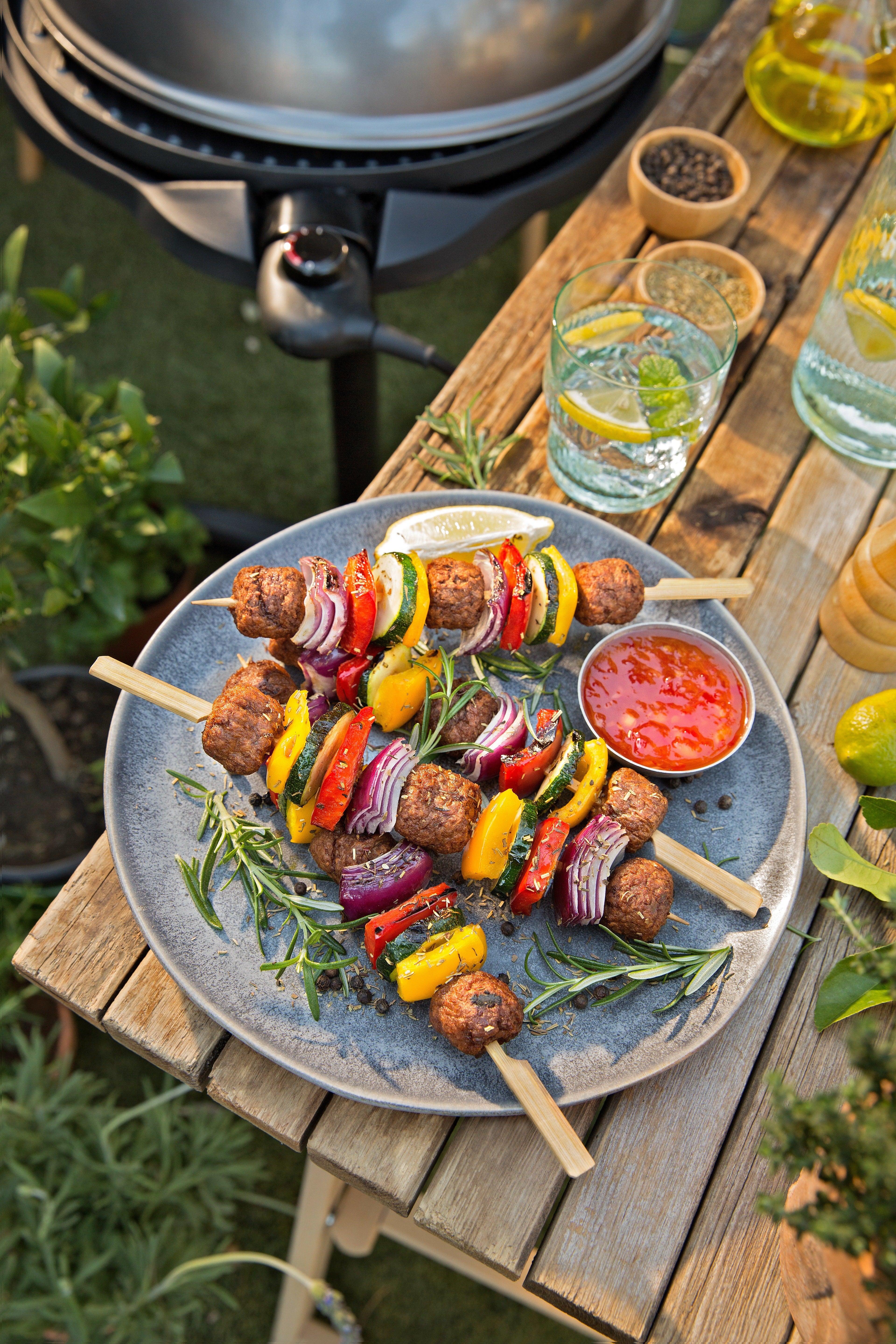 Brochettes Vegan Balls