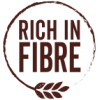 Rich in fibre Rich in fibre