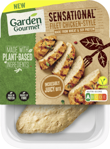 Garden Gourmet Sensational Filet Chicken Style 