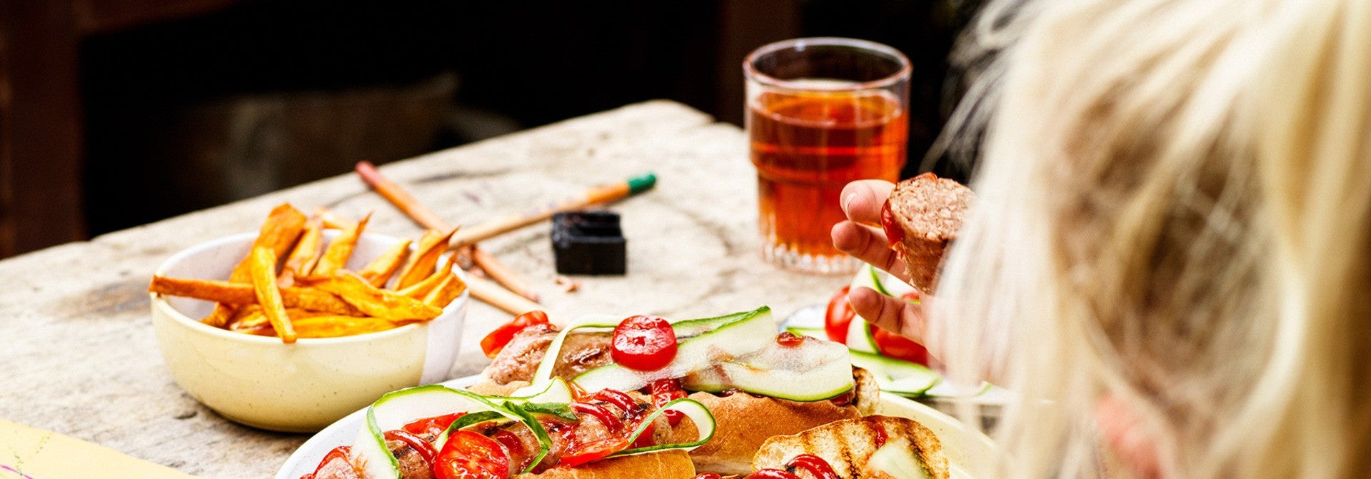 Vegane Messy-Tarian Hot Dogs | Garden Gourmet