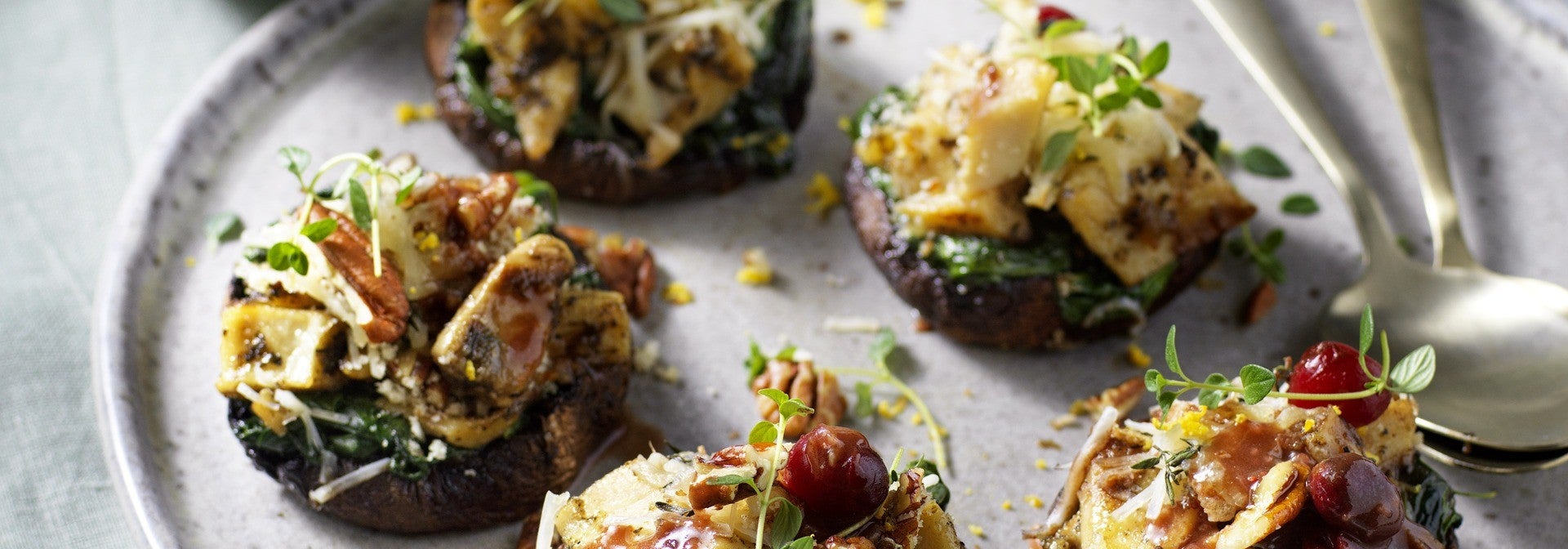 Stuffed Portobello Mushrooms