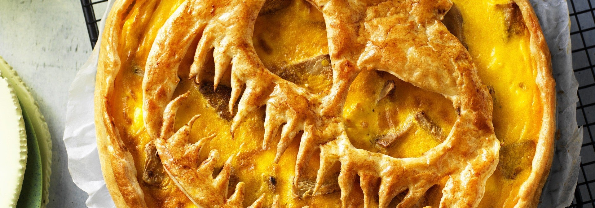 Halloween Kürbiskuchen