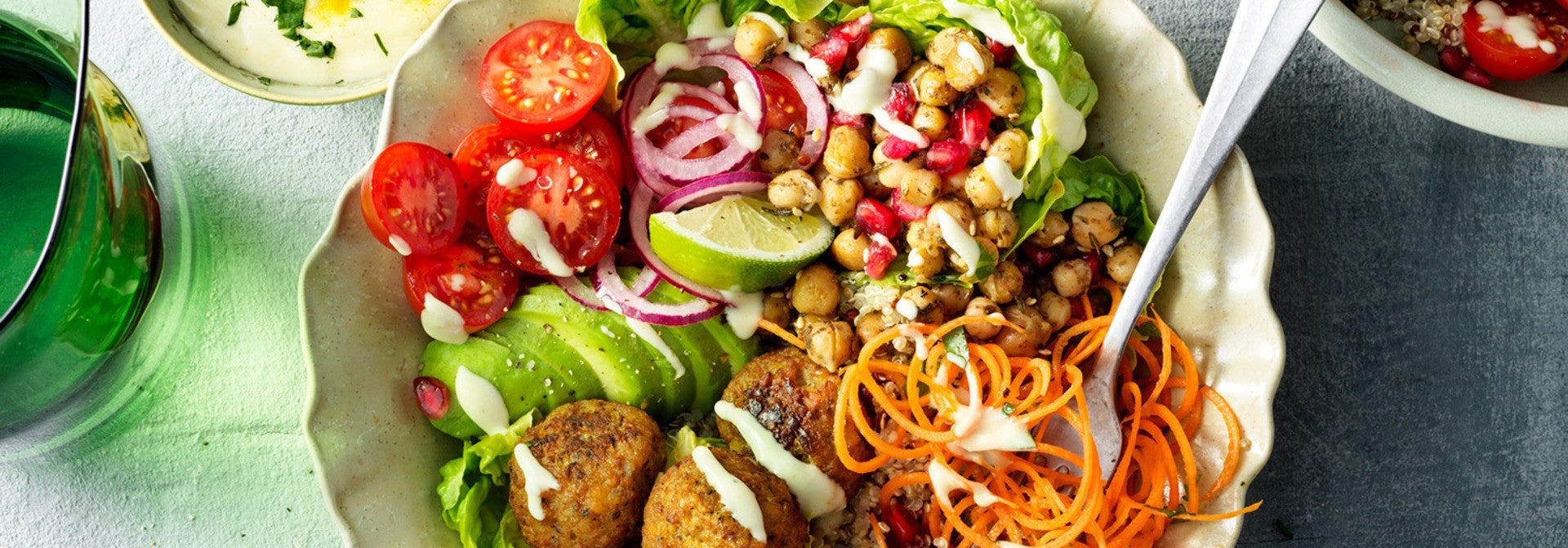 No Waste Falafel Bowl