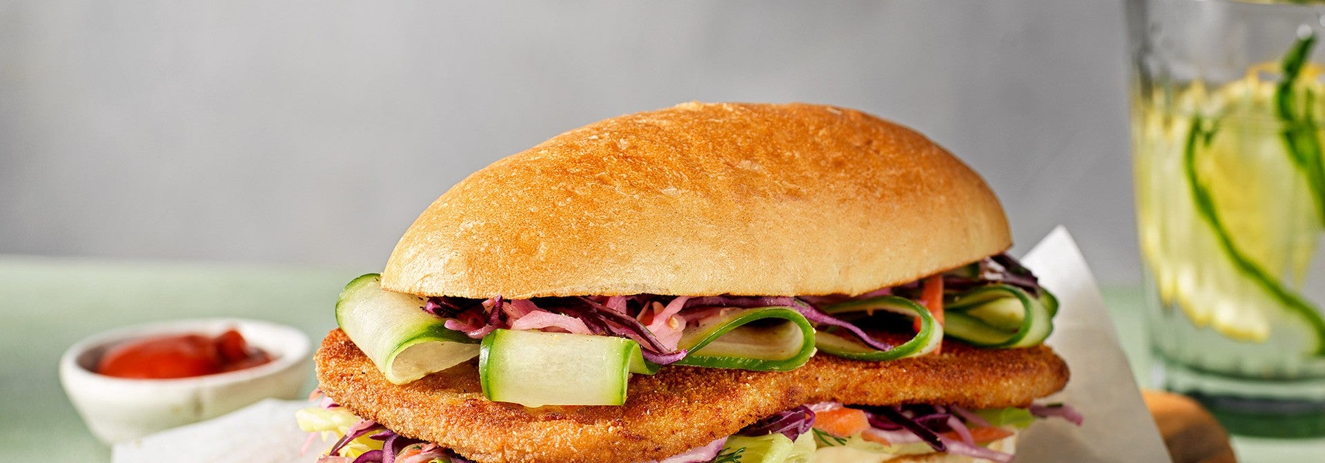 Sensational Schnitzel Burger