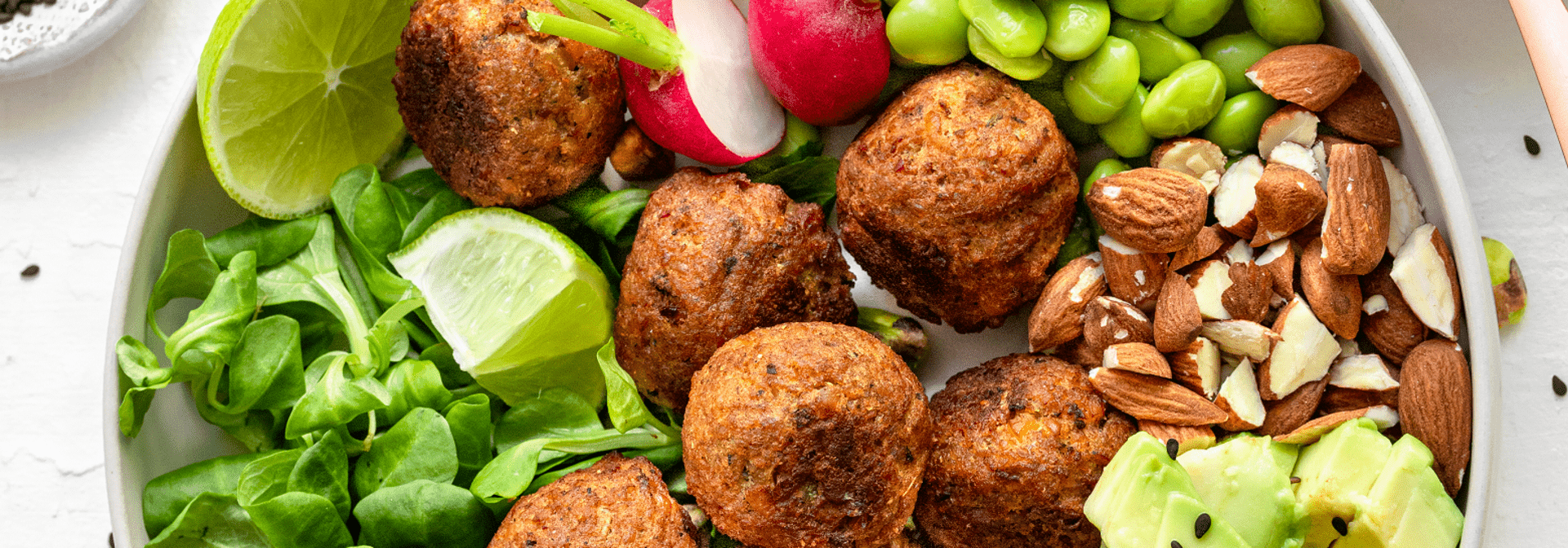 Veggie Falafel Poké Bowl