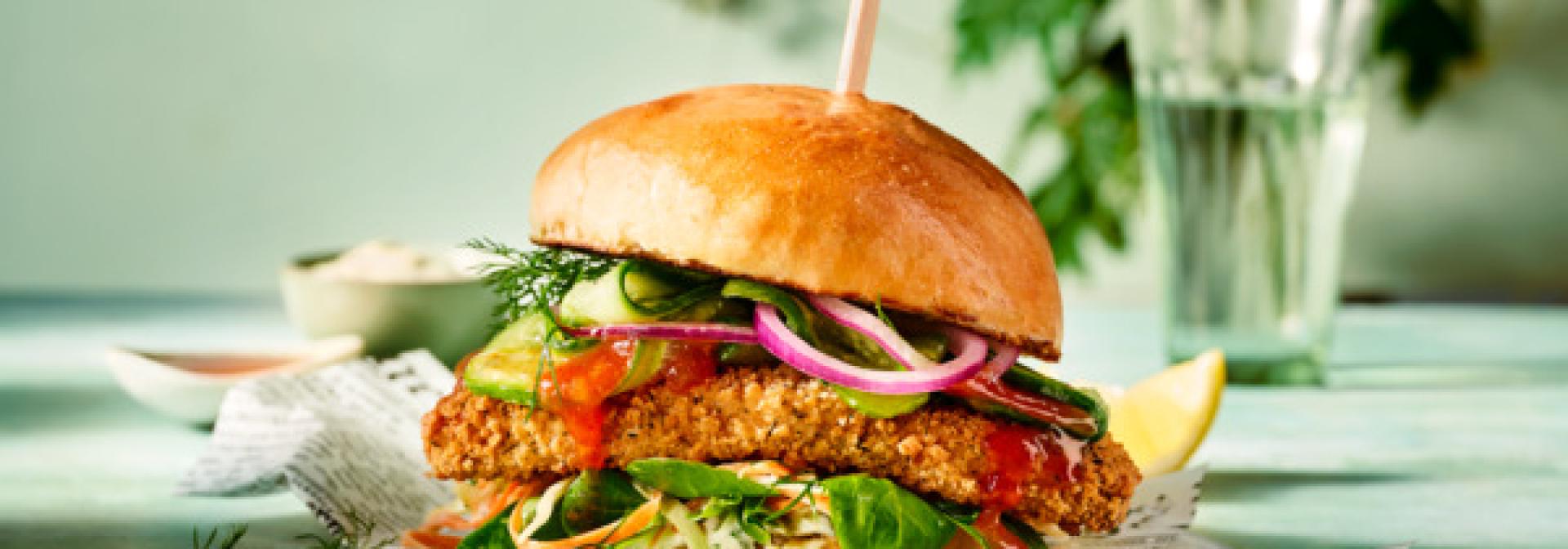 Crispy Fish Fillet_Crispy fish burger