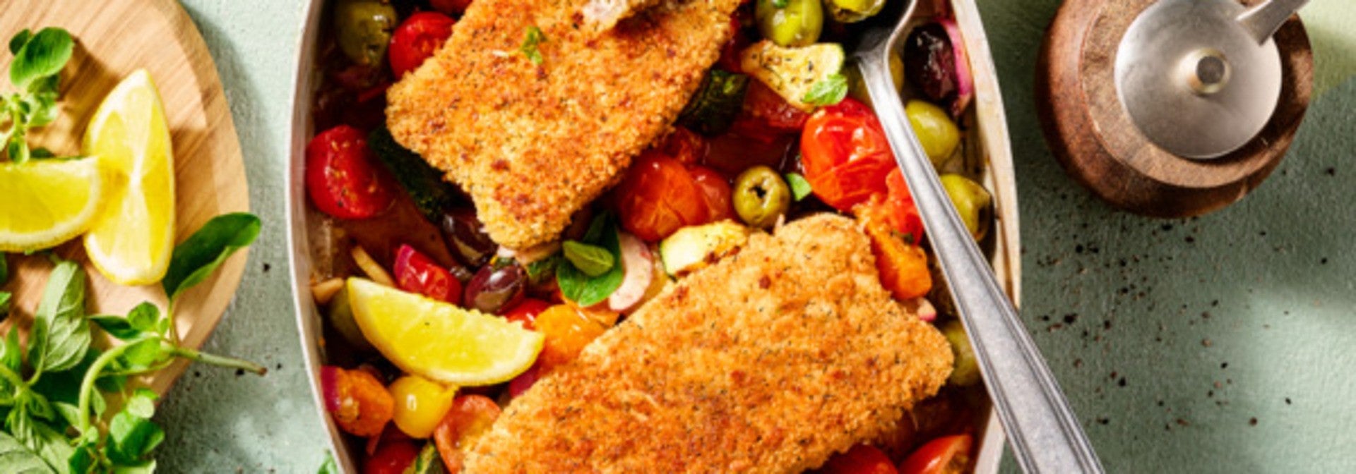 Mediterranean oven bake