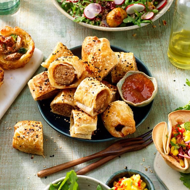 Roulés de Saucisses végans Garden Gourmet