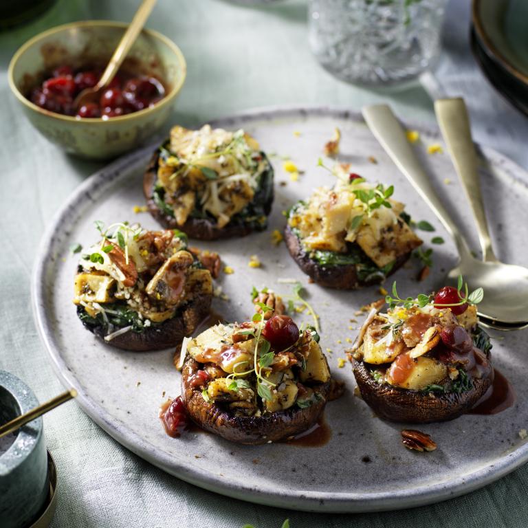 Stuffed Portobello Mushrooms