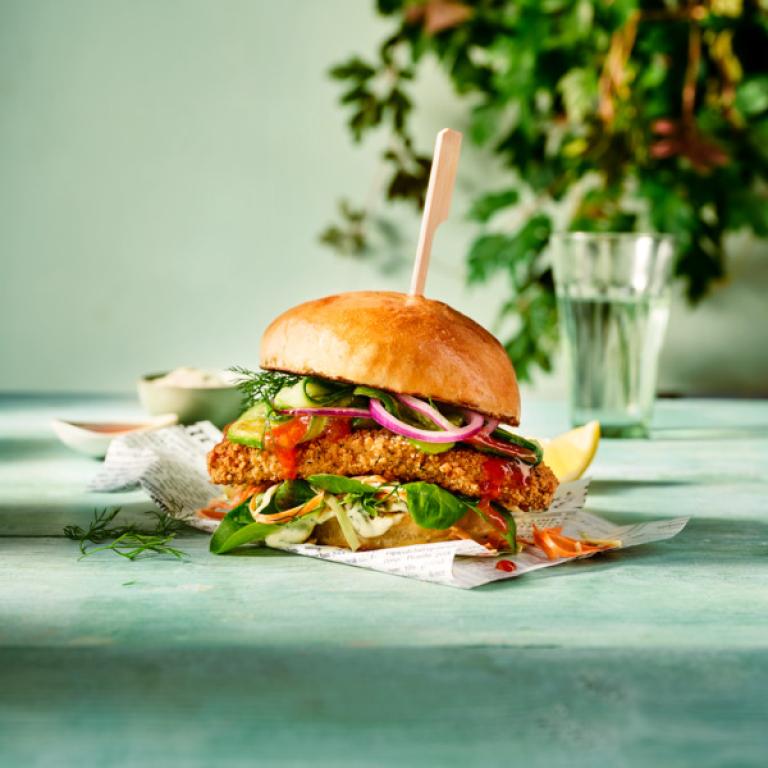 Crispy Fish Fillet_Crispy fish burger