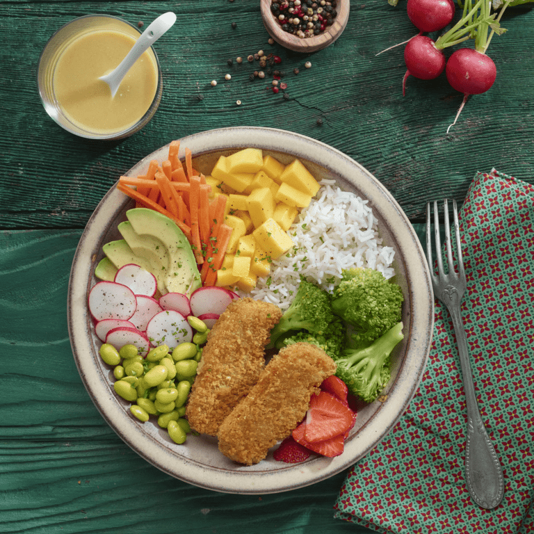 Chicken Tender Rice Bowl