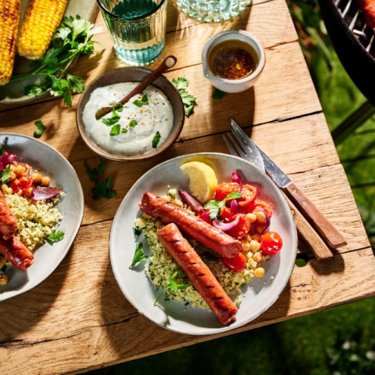 Couscous with Merquez Couscous with Merquez